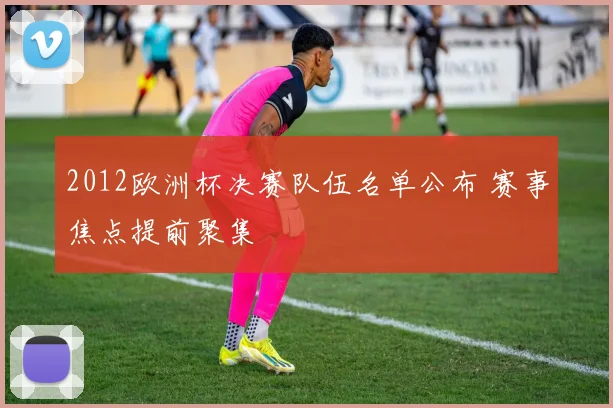 2012欧洲杯决赛队伍名单公布 赛事焦点提前聚集