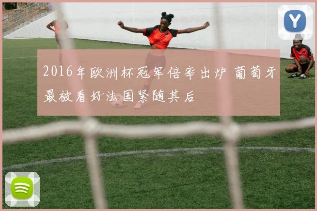 2016年欧洲杯冠军倍率出炉 葡萄牙最被看好法国紧随其后
