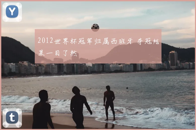 2012世界杯冠军归属西班牙 夺冠结果一目了然
